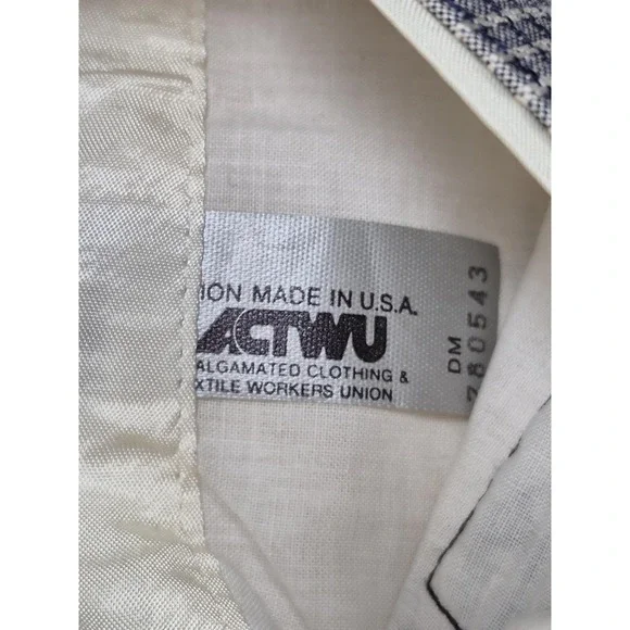 Vintage Lanvin Paris Blazer Mens 44L Gray 100% Silk Check Sport Coat Jacket 80s